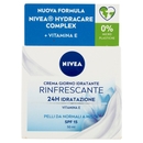 Nivea Crema Giorno Idratante Rinfrescante 24H Idratazione SPF 15 50 ml